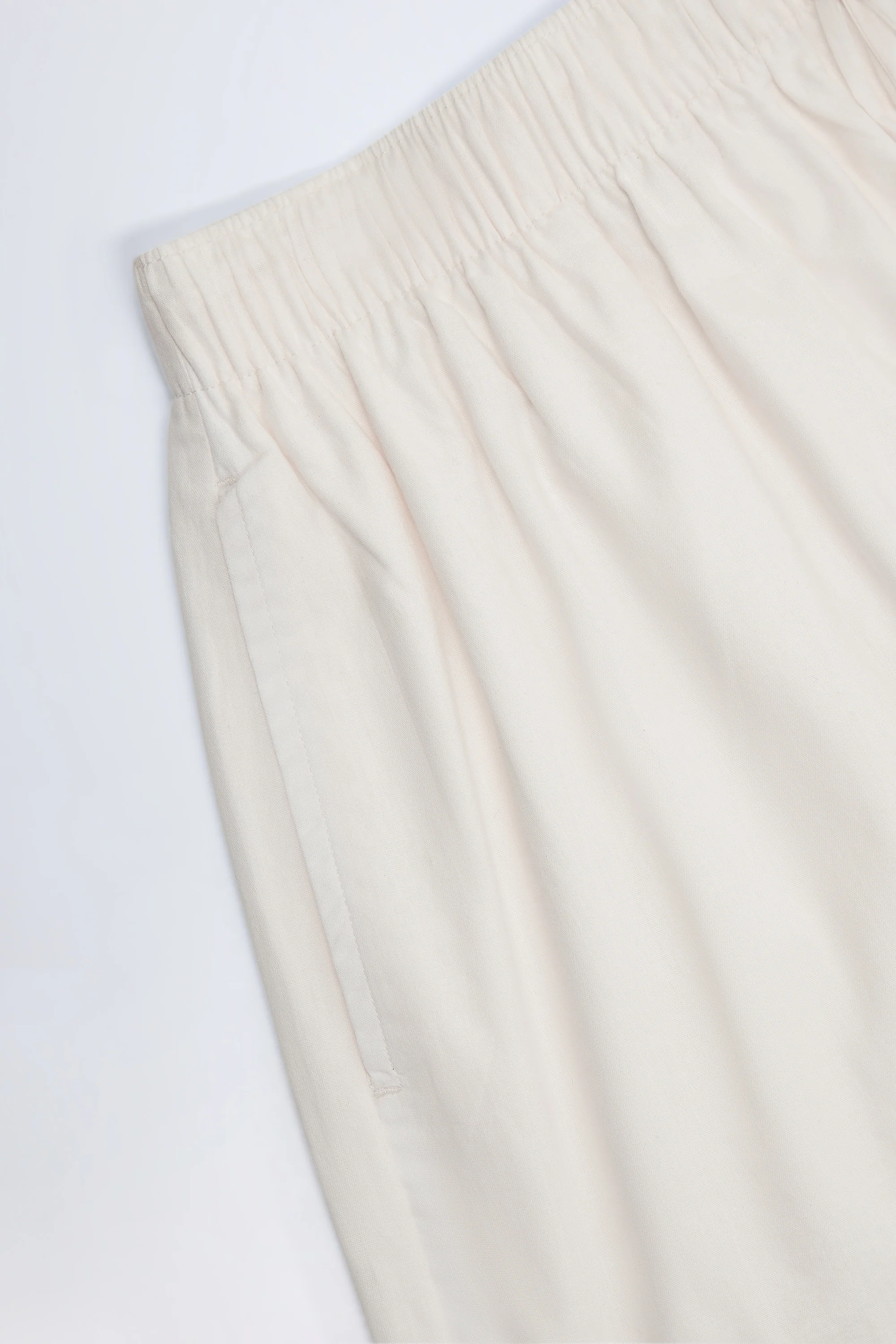 Tie-Front Cotton-Poplin Shorts in White - Image 12