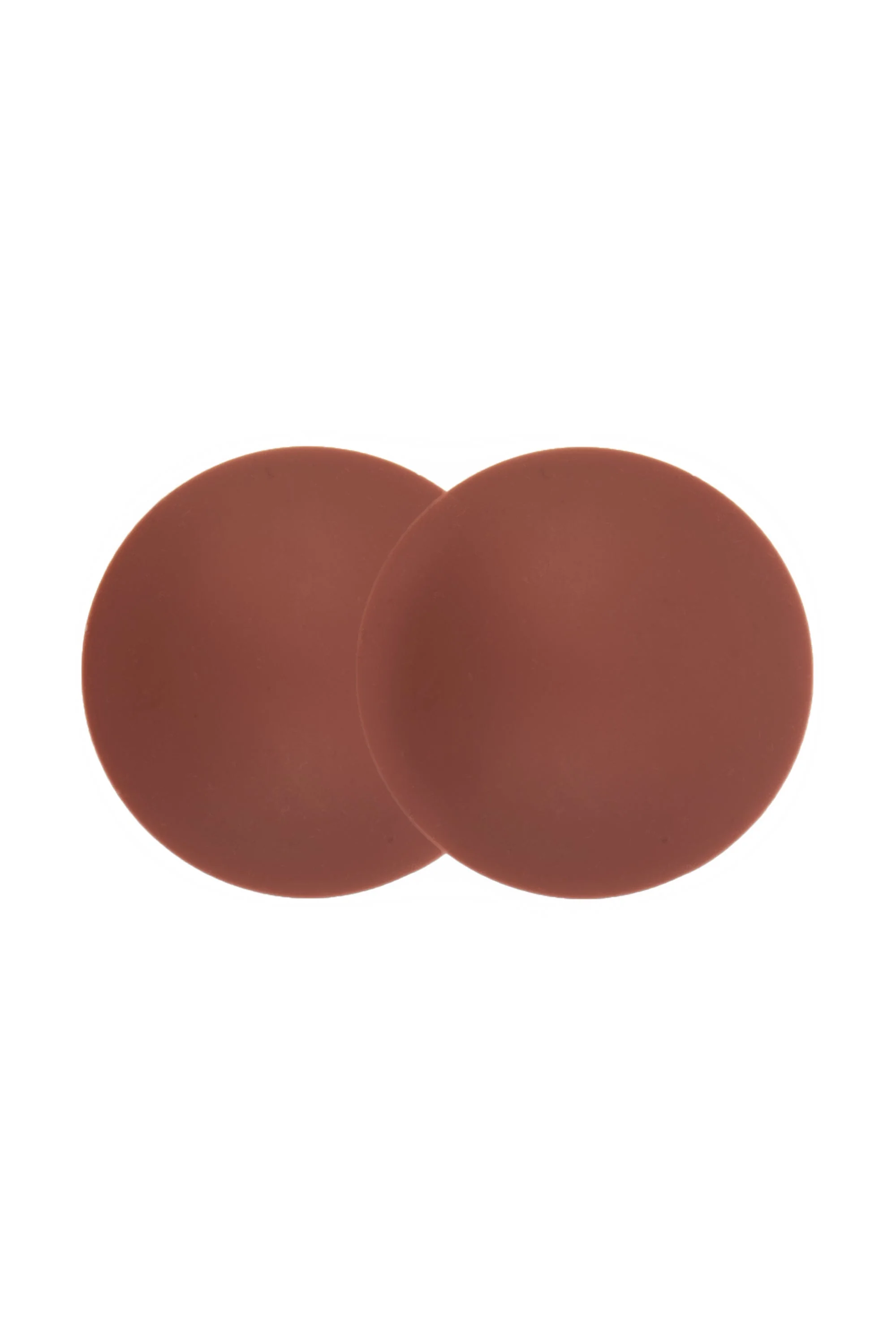 Reusable Silicone Nipple Covers in Chestnut - Image 2
