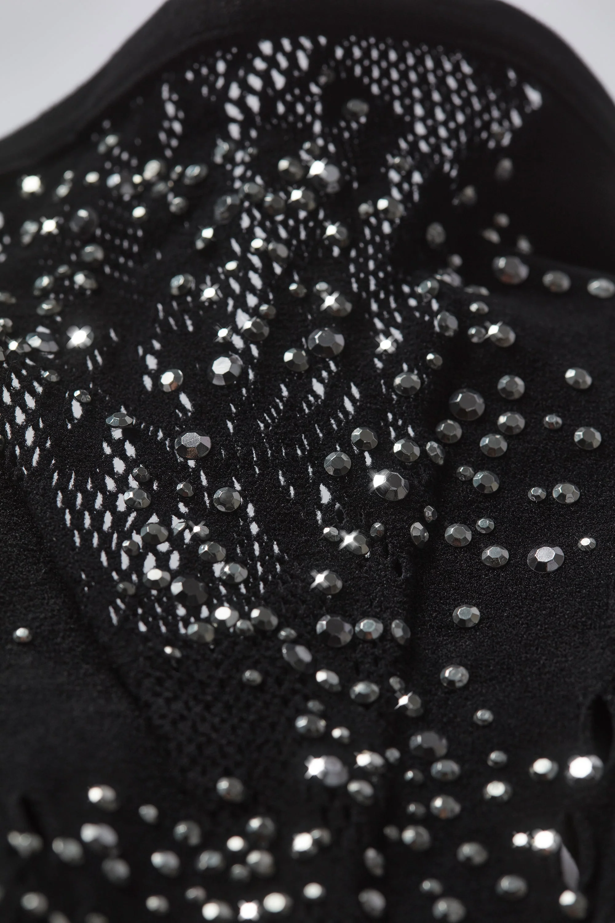 Embellished Mid-Rise Mini Skirt in Black - Image 12